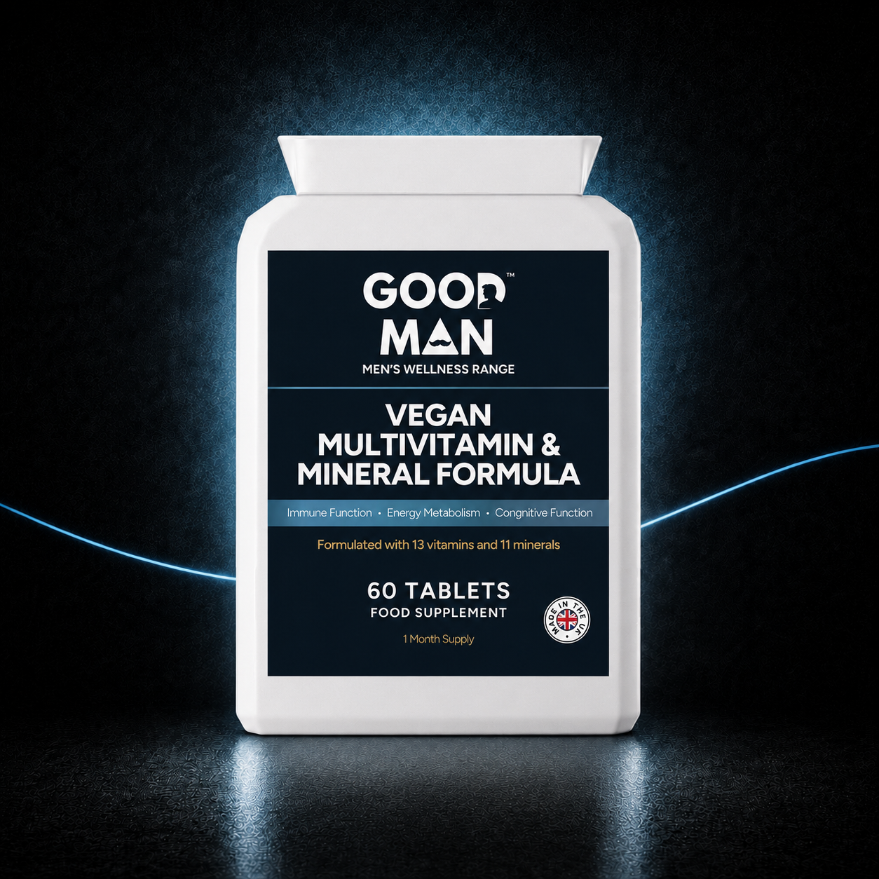 Vegan Multivitamin & Mineral Formula Tablets