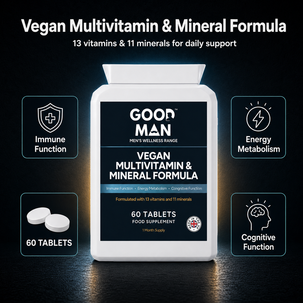 Vegan Multivitamin & Mineral Formula Tablets