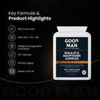 Shilajit & Adaptogen Complex Capsules