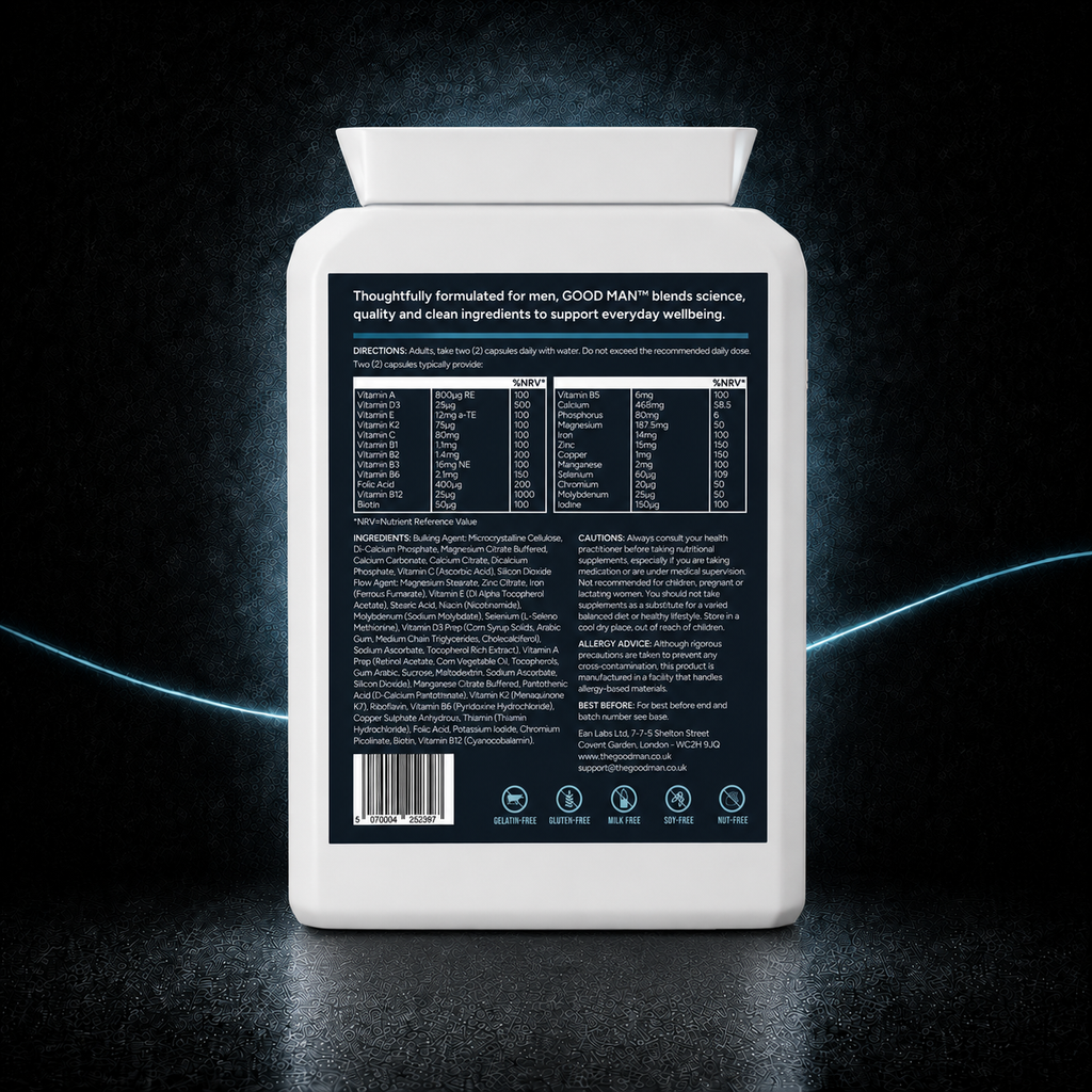 Vegan Multivitamin & Mineral Formula Tablets