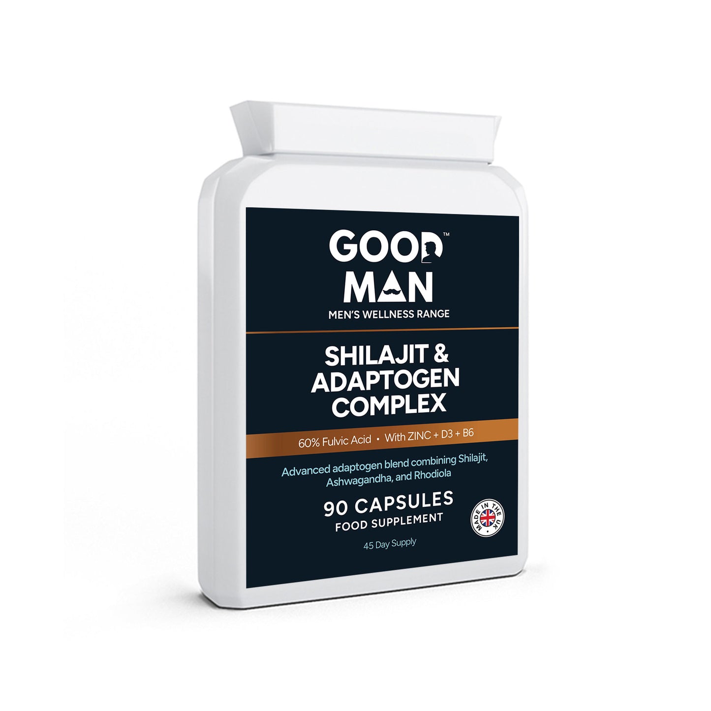 Shilajit & Adaptogen Complex Capsules